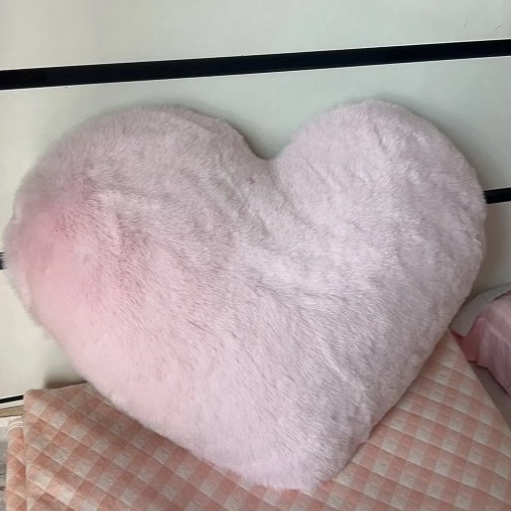 เลียนแบบกระต่ายผมรักหัวใจหมอนสร้างสรรค์รูปหัวใจโซฟาเบาะข้างเตียงเครื่องประดับตกแต่ง - รูปที่ 3