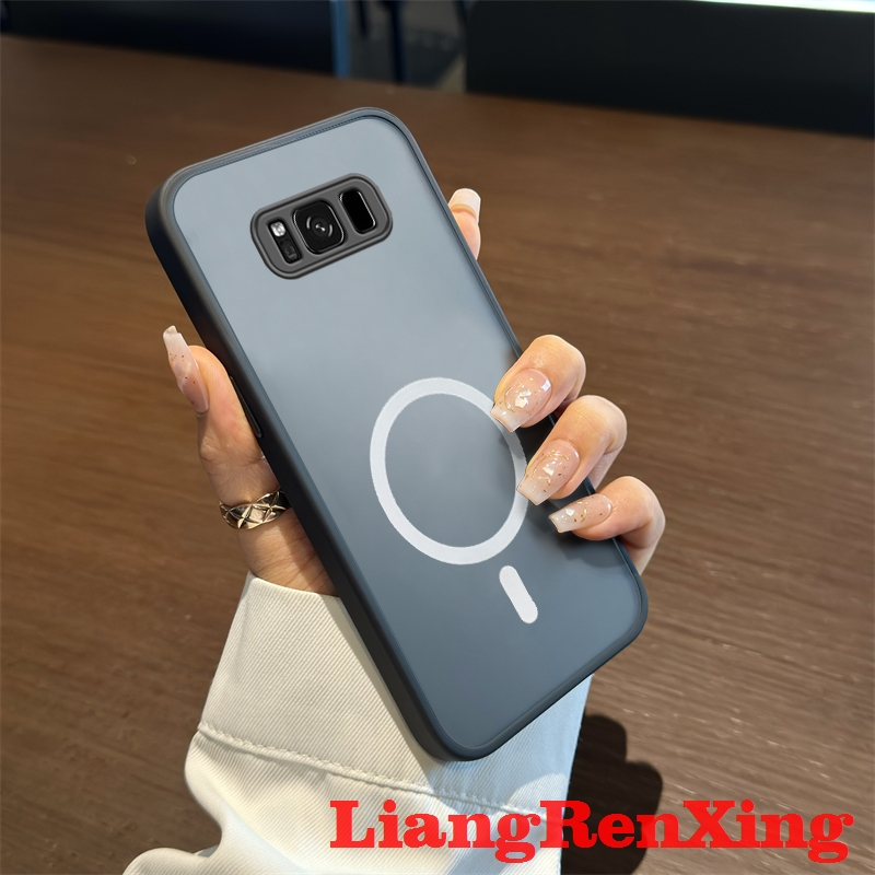 FOR เคส Case สำหรับ Samsung S8 PLUS Samsung S8 โทรศัพท์ปลอก Frosted ล้างฮาร์ด Case กันกระแทกปกการออกแบบใหม่ความงาม fgbswx01