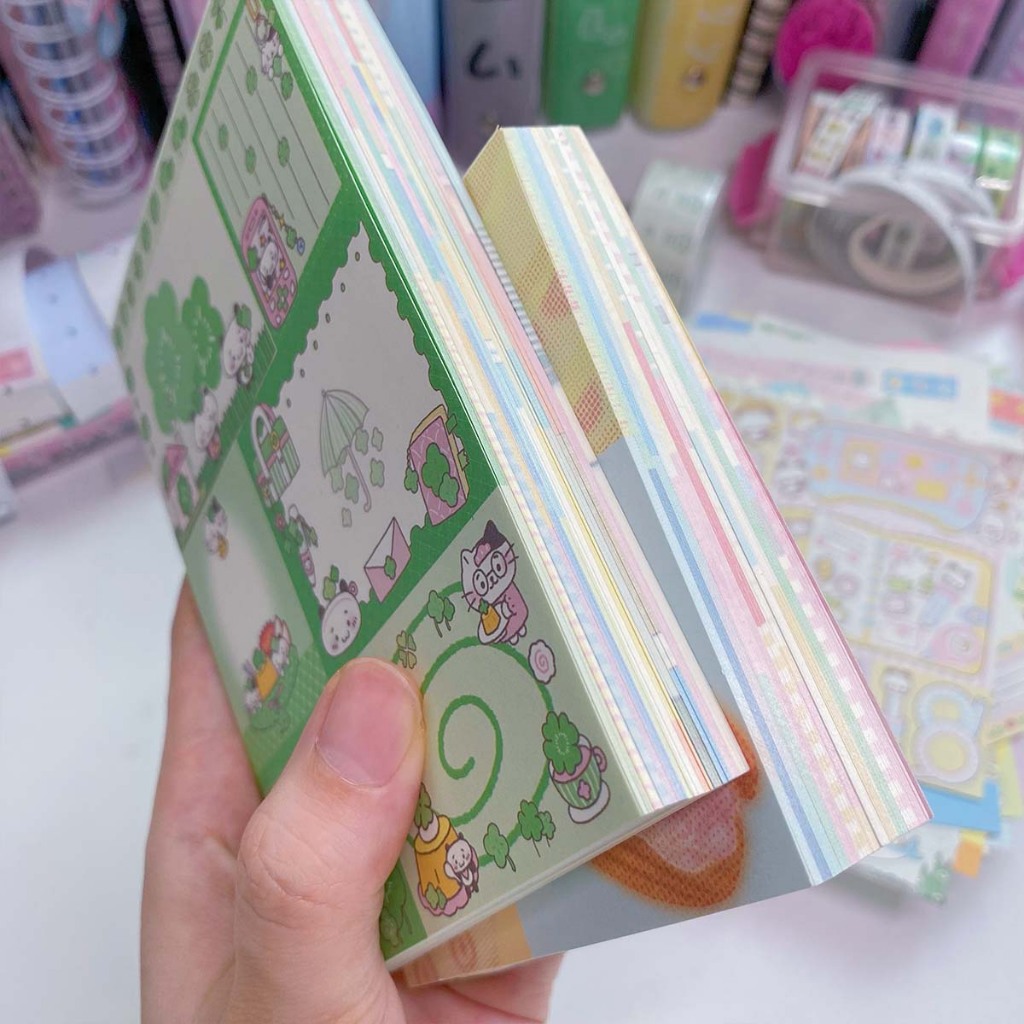 สินค้าใหม่ Note Collection Handbook Material Collage Notes