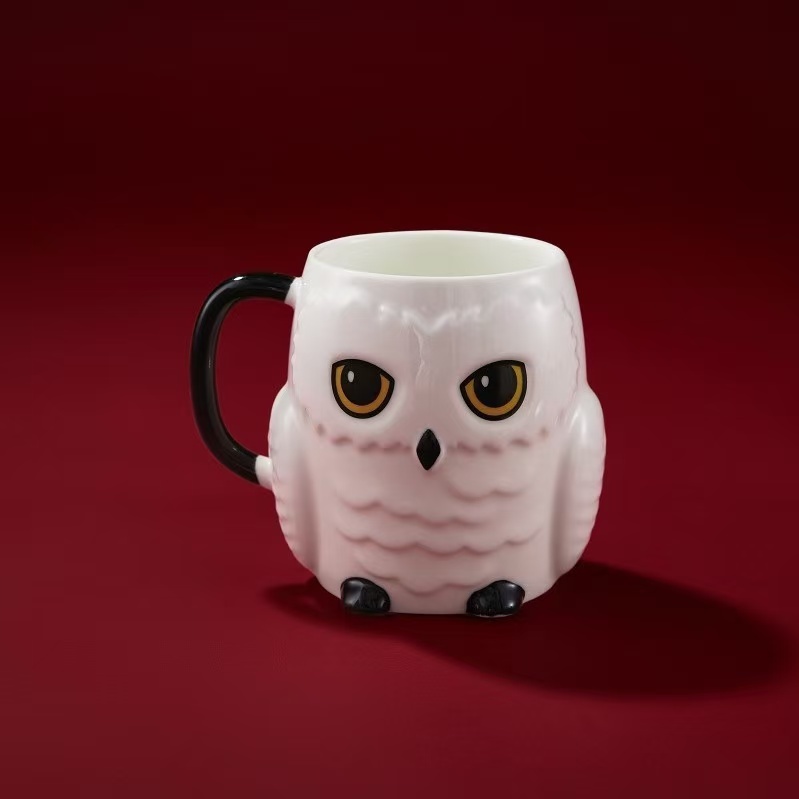 Miniso Harry potter hedwig ถ้วยเซรามิค 430ML