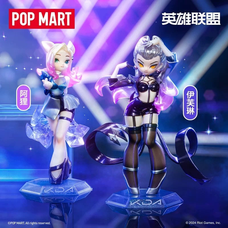 Popmart League of Legends K/DA ALL OUT Series Figures Blind Box