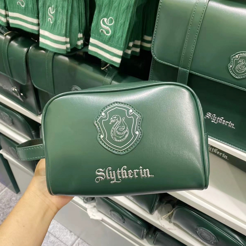 Miniso Harry Potter flakep การจัดระเบียบ กระเป๋าพกพา แบบพกพา พกพาสะดวก Slytherin Ravenclaw