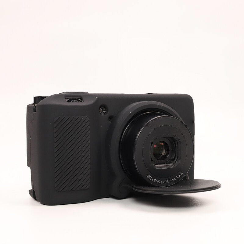 Griii GRIIIx ซิลิโคนเกราะผิวกระเป๋ากล้องป้องกันสําหรับ Ricoh GR III IIIx GR3 GR3x