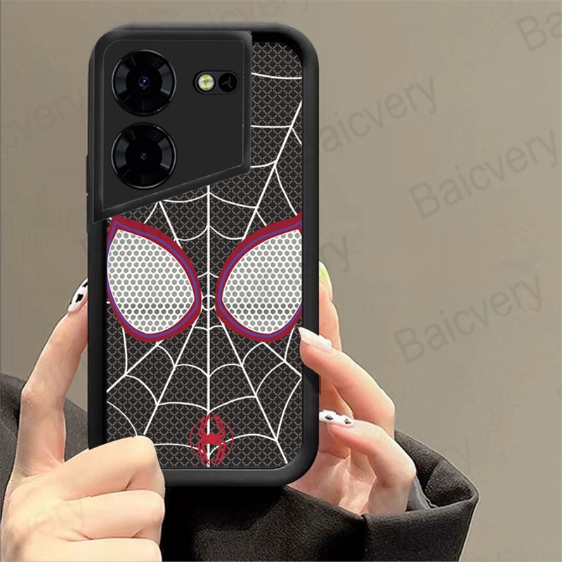 เคสสําหรับ Tecno Pova 5 LH7n Pova5 Pro LH8n TPU สีสัน Shell SpiderMan รูปแบบการพิมพ์ปกหลัง