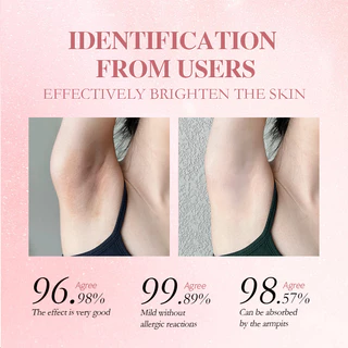 SHE BlingBling Herbal Underarm Whitening Cream รักแร้ ไวท์เทนนิ่ง ครีม ขจัดเม็ดสีเมลานินบนผิวและใบหน้า ให้ความชุ่มชื้นและทำให้ผิวเรียบเนียน แก้ปัญหาผิวหมองคล้ำ