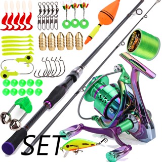 Sougayilang 1.8m เบ็ดตกปลาคาร์บอนไฟเบอร์รอกตกปลา 1000-5000 S…