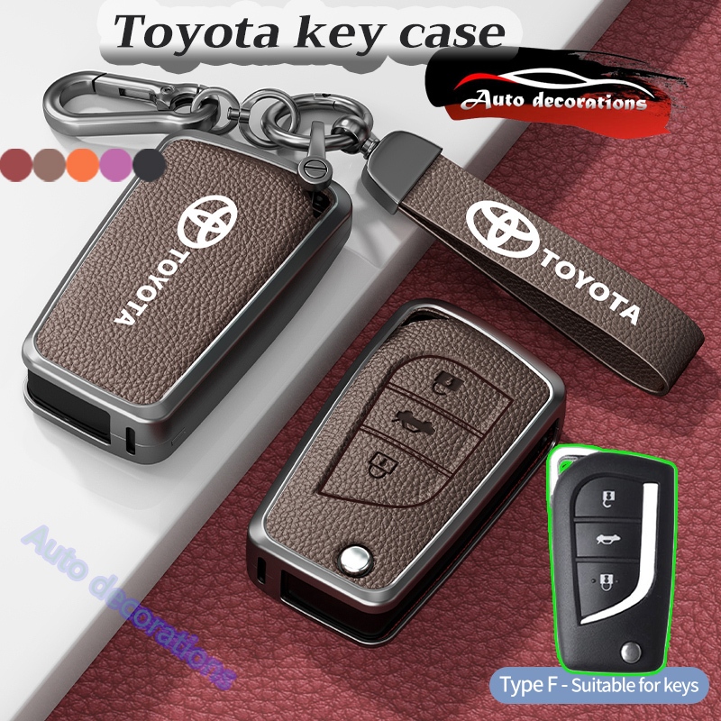 Toyota REVO/ALTIS2014- 2019 เคสกุญแจรถ Zinc Alloy ปลอกกุญแจ Toyota corolla Altis 2010 พวงกุญแจ