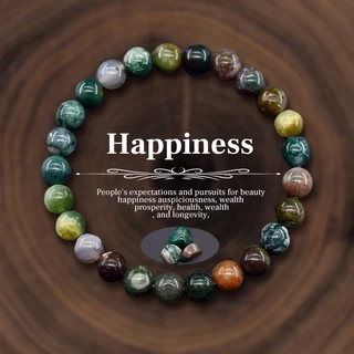 แฟชั่น8มิลลิเมตรหินธรรมชาติลูกปัดสร้อยข้อมือป้องกันดึงดูดความมั่งคั่งกําไลข้อมือยืดหยุ่นผู้หญิงผู้ชายโชคดีสมดุลรักษาเครื่องประดับของขวัญวันหยุด