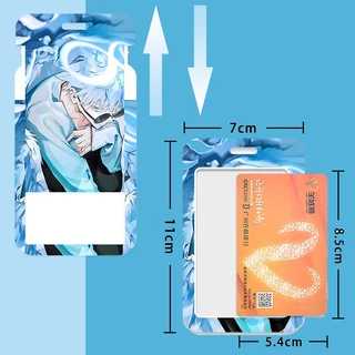 อะนิเมะ Jujutsu Kaisen card holder Gojo student school card cover