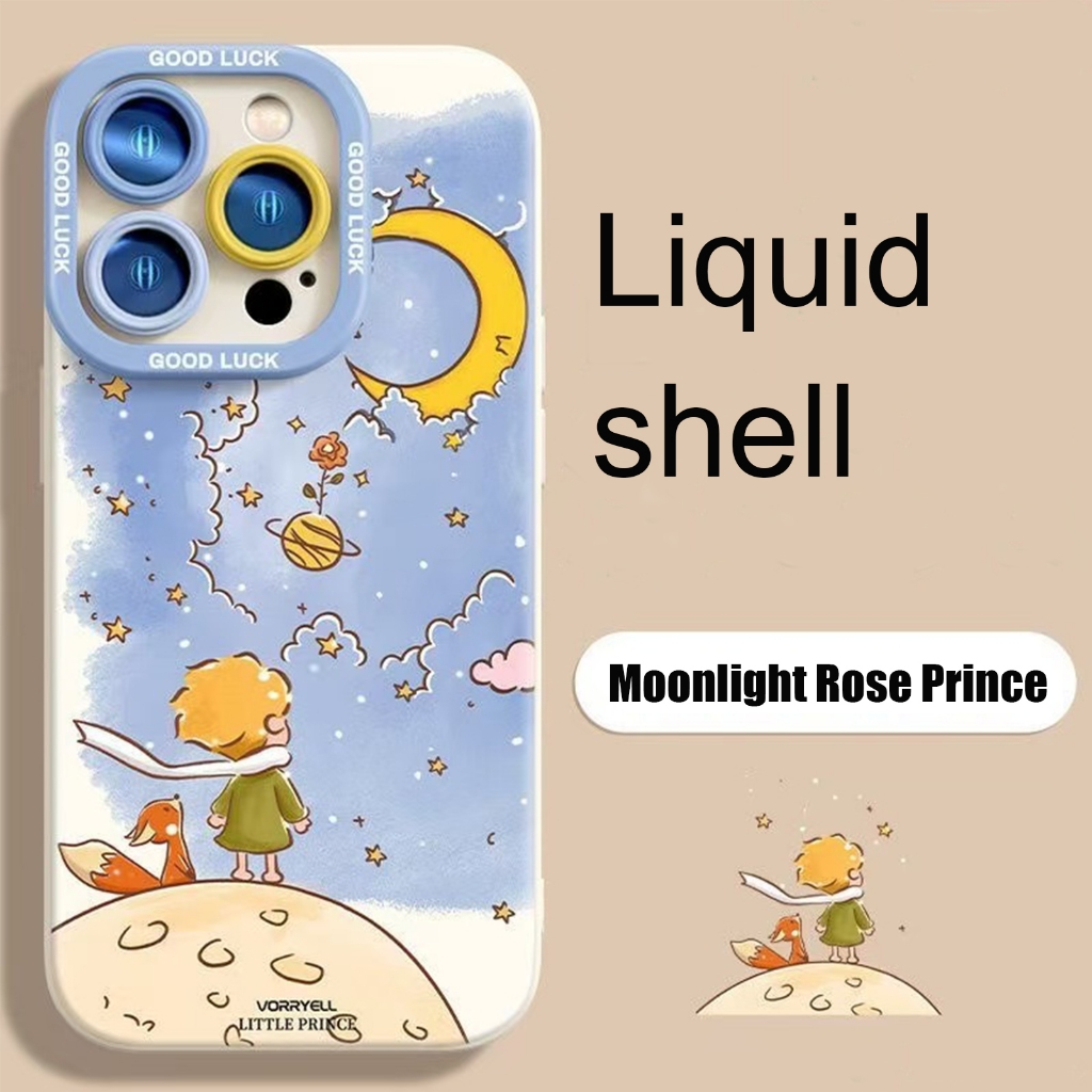 POP MART Hirono×Le Petit Prince Phone Case Phone Case for iPhone 11-15 series