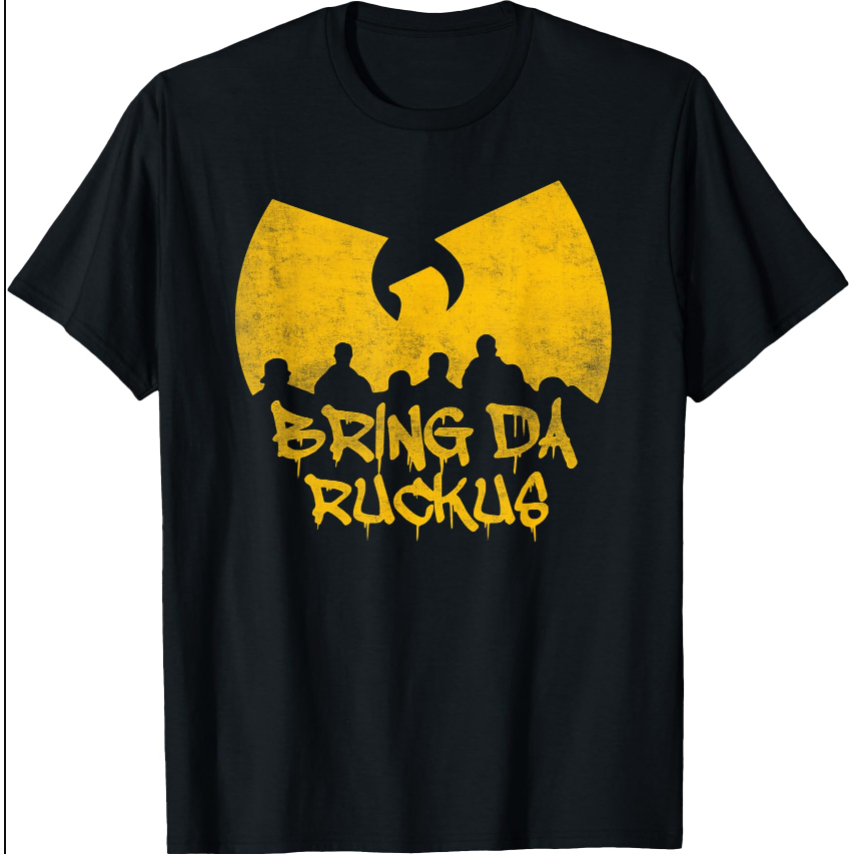 Wu-tang Clan Tour Soft Slim Fit T-shirt เสื้อยืดผ้าฝ้าย Gildan