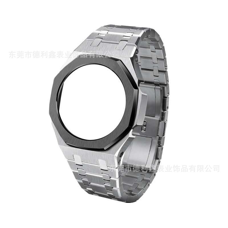 เหมาะสําหรับ Casio GA-2100/2110 ดัดแปลงสแตนเลสสตีลสายคล้อง Nailless AP อุปกรณ์เสริม