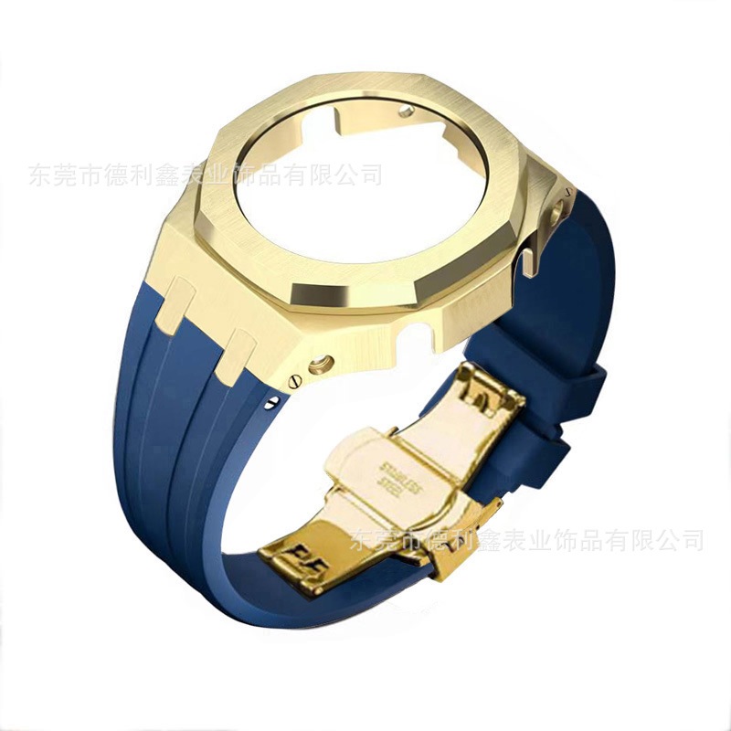 เหมาะสําหรับ Casio GA-2100/2110 ดัดแปลงสแตนเลสสตีลสายคล้อง Nailless AP อุปกรณ์เสริม