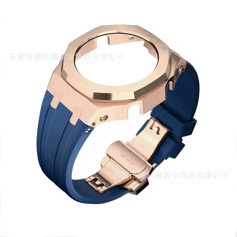 เหมาะสําหรับ Casio GA-2100/2110 ดัดแปลงสแตนเลสสตีลสายคล้อง Nailless AP อุปกรณ์เสริม