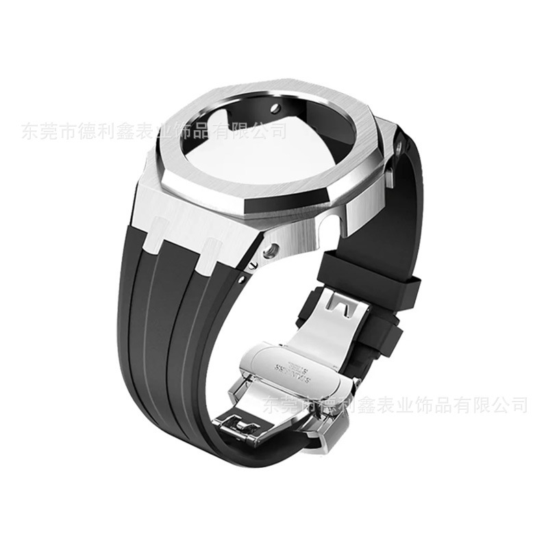 เหมาะสําหรับ Casio GA-2100/2110 ดัดแปลงสแตนเลสสตีลสายคล้อง Nailless AP อุปกรณ์เสริม