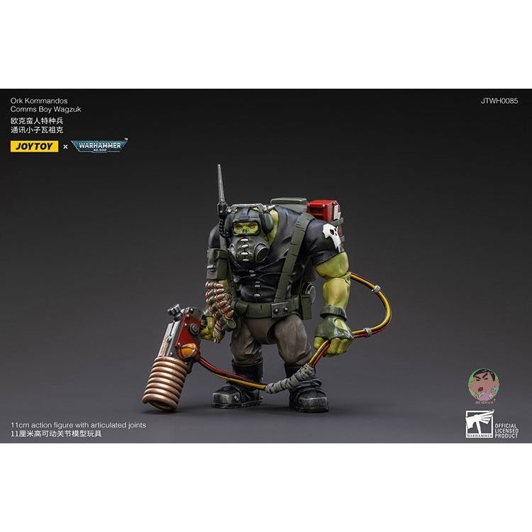 JOYTOY Warhammer 40K Ork Kommandos Comms Boy Wagzuk Action Figure