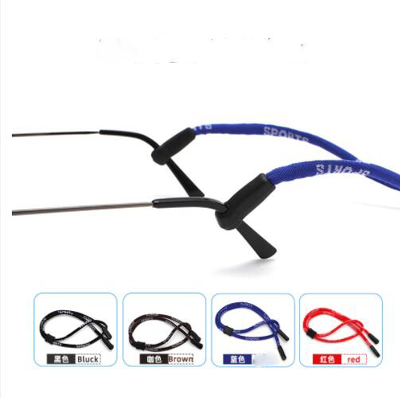 1pcs แฟชั่นยืดหยุ่นปรับกีฬาแว่นตา String สายไฟโซ่แว่นตากันแดดสําหรับ Travel Antiskid Fixe Lanyard คอเชือกแว่นตา
