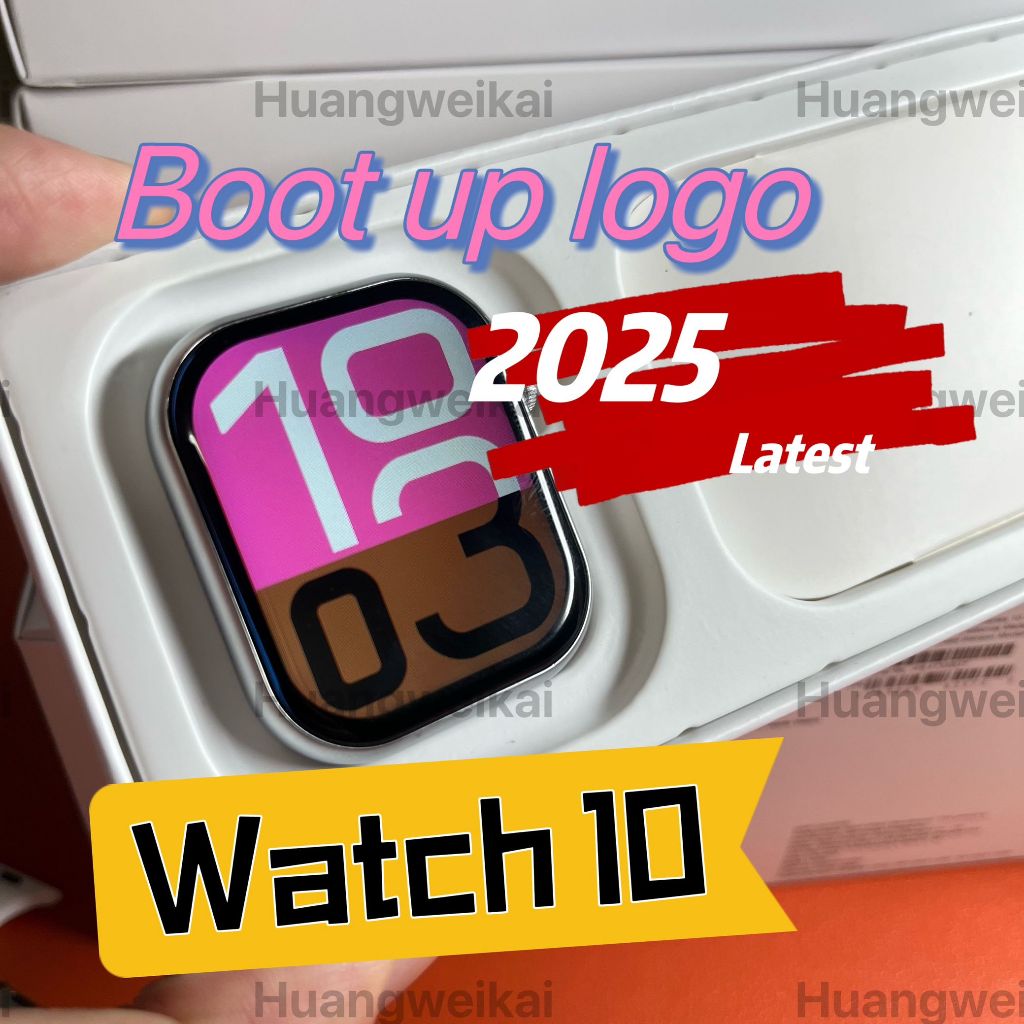 ล่าสุด AMOLED 2025 โลโก้นาฬิกา 10 47 มม.นาฬิกาสมาร์ทไร้สายชาร์จบลูทูธโทรกีฬานาฬิกาสมาร์ท VS hello นาฬิกา H13 H14 ultra2 hk9 hello plum s10