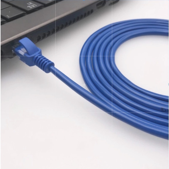 [รับประกันหนึ่งปี]🔥🔥พร้อมส่ง LAN สายแลน CAT6 สายเคเบิลเครือข่ายเนทเวิร์ค Router/network1m/2m/3m/5m/10m/20m/30m CAT6 หัว RJ45 Gigabit Ethernet