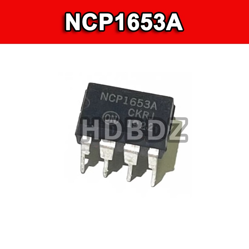 1~5pcs NCP1653A DIP-8 ชิปการจัดการพลังงาน LCD IC