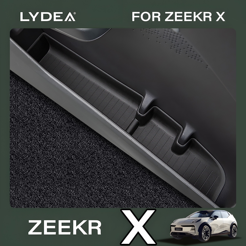 เหมาะสำหรับ Zeekr x รถประตูกล่องเก็บ Pad ภายใต้มือจับประตูกล่องกันน้ำอุปกรณ์ตกแต่งภายในรถยนต์
