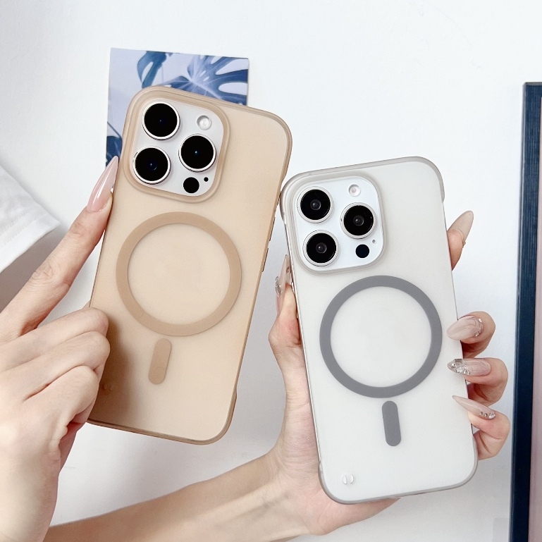 เคสแม่เหล็ก iPhone 16 Pro Max Desert Gold Slim PC Bezel-less Matte Casetify iPhone 11 12 13 Pro Max15 14 16 Plus