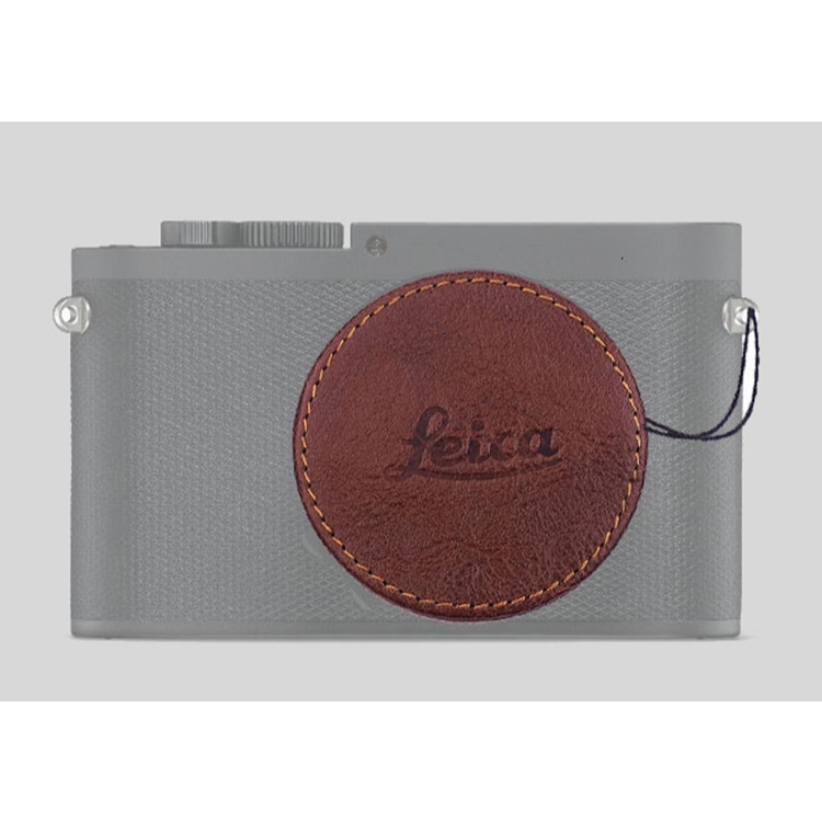 ฝาครอบเลนส์ Leica Q2 ฝาครอบเลนส์ Leica Q3 ฝาครอบป้องกันเลนส์ Leica Q Handmade ฝาครอบเลนส์หนังฝาครอบหนังแท้