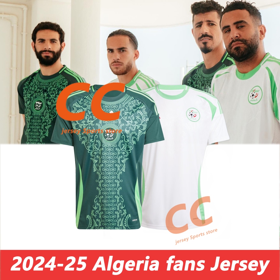 Algeria Soccer Football Jersey Sports T shirt Mens Jerseys 2024-25 Top Quality Fans Version