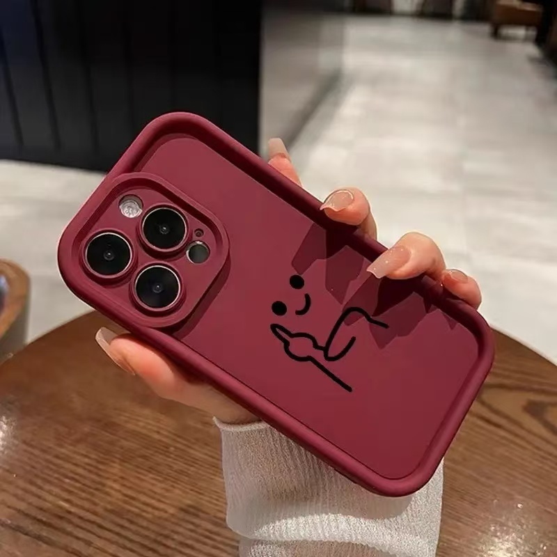 เคส OPPO A15 A15S A78 5G A98 5G Reno 8T 4G A16 4G A16S A54S Reno 8Z 5G ปากกา Minor Man ซิลิโคนโทรศัพท์กรณี