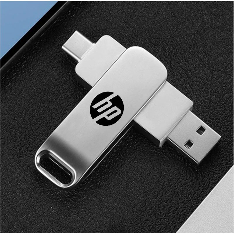 ไดรฟ์ปากกา HP USB 3.0 2 In 1 HP Dual Type C USB Flash 1TB 2TB 4TB 8TB 16TB หน่วยความจําแบบพกพา U ความเร็วสูงจิตดิสก์