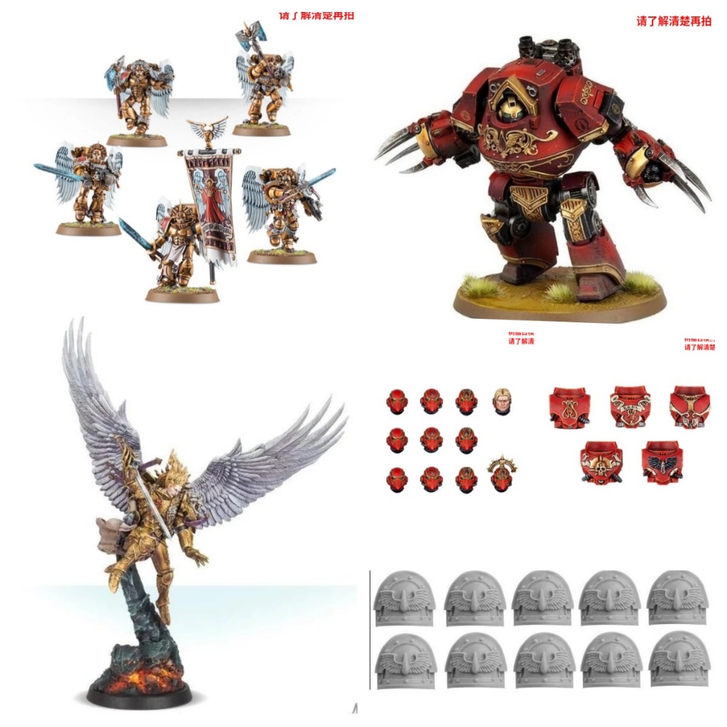 Sanguinary Angels Unpainted เรซิ่นรุ่นไมโครสโคป