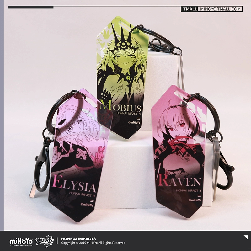 Sunsyea Honkai Impact 3rd สินค้าอย่างเป็นทางการ miHoYo เดิมแท้ Q ขนาดเล็กรูปตุ๊กตา Elysia
