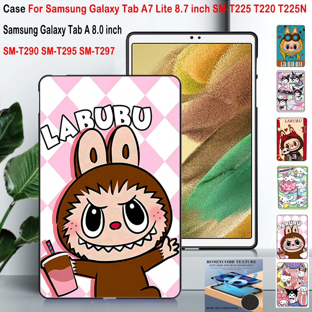 สําหรับ Samsung Galaxy Tab A7 Lite 8.7 นิ้ว SM-T225 T220 T225N แฟชั่นการ์ตูนอะนิเมะรูปแบบแท็บเล็ต Tab A 8.0 SM-T290 T295 T297 คุณภาพสูง TPU กันกระแทกกรณีแท็บเล็ต