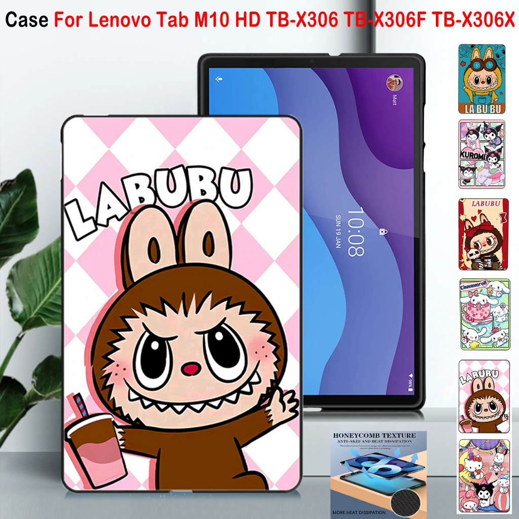 สําหรับ Lenovo Tab M10 HD TB-X306 TB-X306F TB-X306X แฟชั่นการ์ตูนอะนิเมะรูปแบบแท็บเล็ตฝาครอบ Tab M10 HD 2nd Gen 10.1 "คุณภาพสูง TPU กันกระแทกแท็บเล็ตป้องกันกรณี