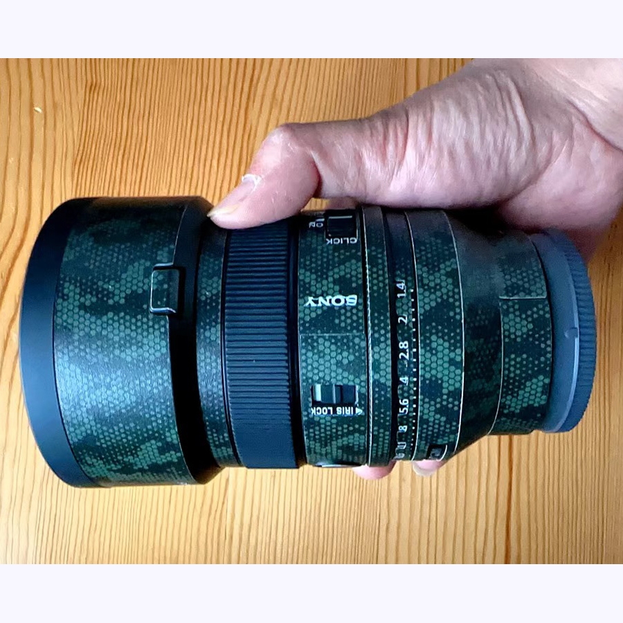 50 1.4G ผิว Sony 50 มม.เลนส์กล้องอุปกรณ์เสริมไวนิล Wrap Body ป้องกันฟิล์มสติกเกอร์ Protector Decals 