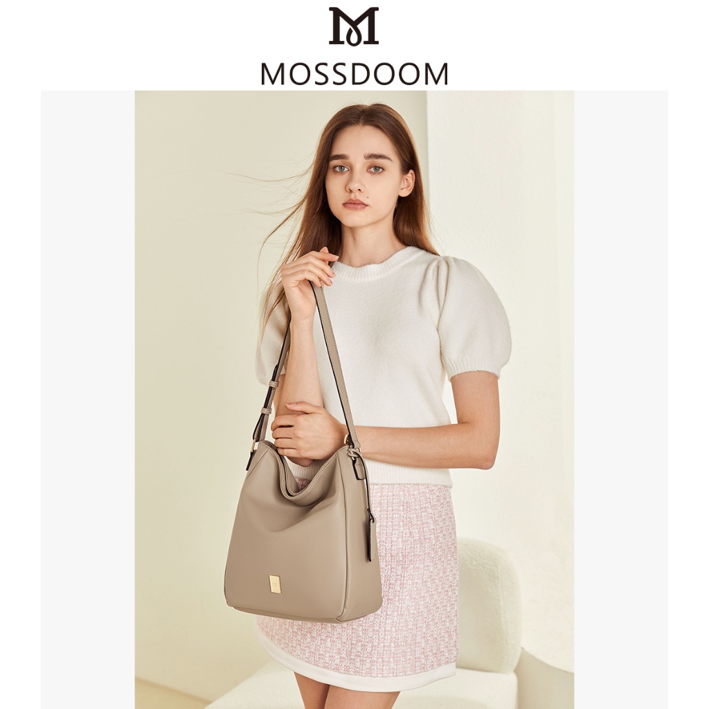 MOSSDOOM Twyne Bag กระเป๋าแฟชั่นสุภาพสตรีกระเป๋าสะพายไหล่