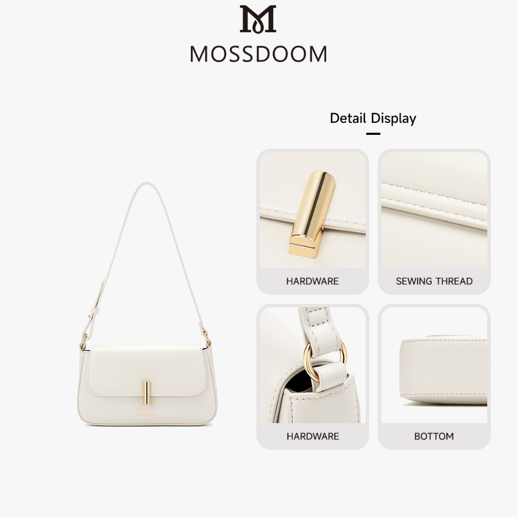 MOSSDOOM Balerie Bag กระเป๋ารักสะพายไหล่ แฟชั่นสีสันสดใส เหมาะสำหรับผู้หญิง