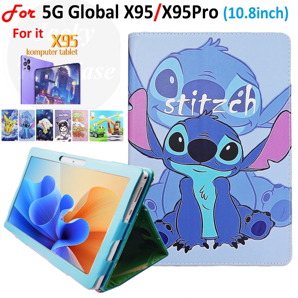 ใหม่ เคสแท็บเล็ตหนัง PU ฝาพับแม่เหล็ก สําหรับ Android Tablet PC 5G Galaxy Tab X95 10.8 นิ้ว Global X