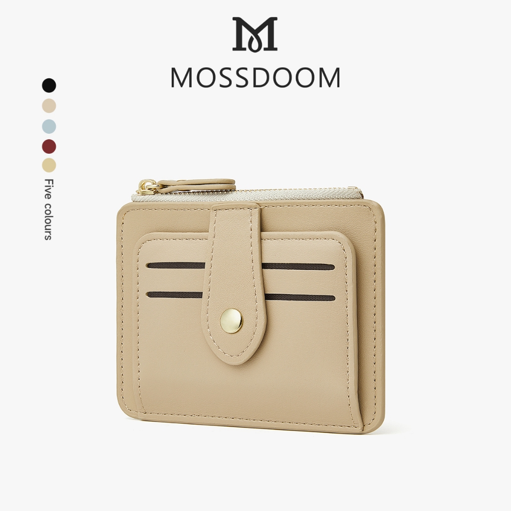MOSSDOOM Nora Card Holder กระเป๋าบัตรผู้หญิงที่ทันสมัยและเรียบง่าย