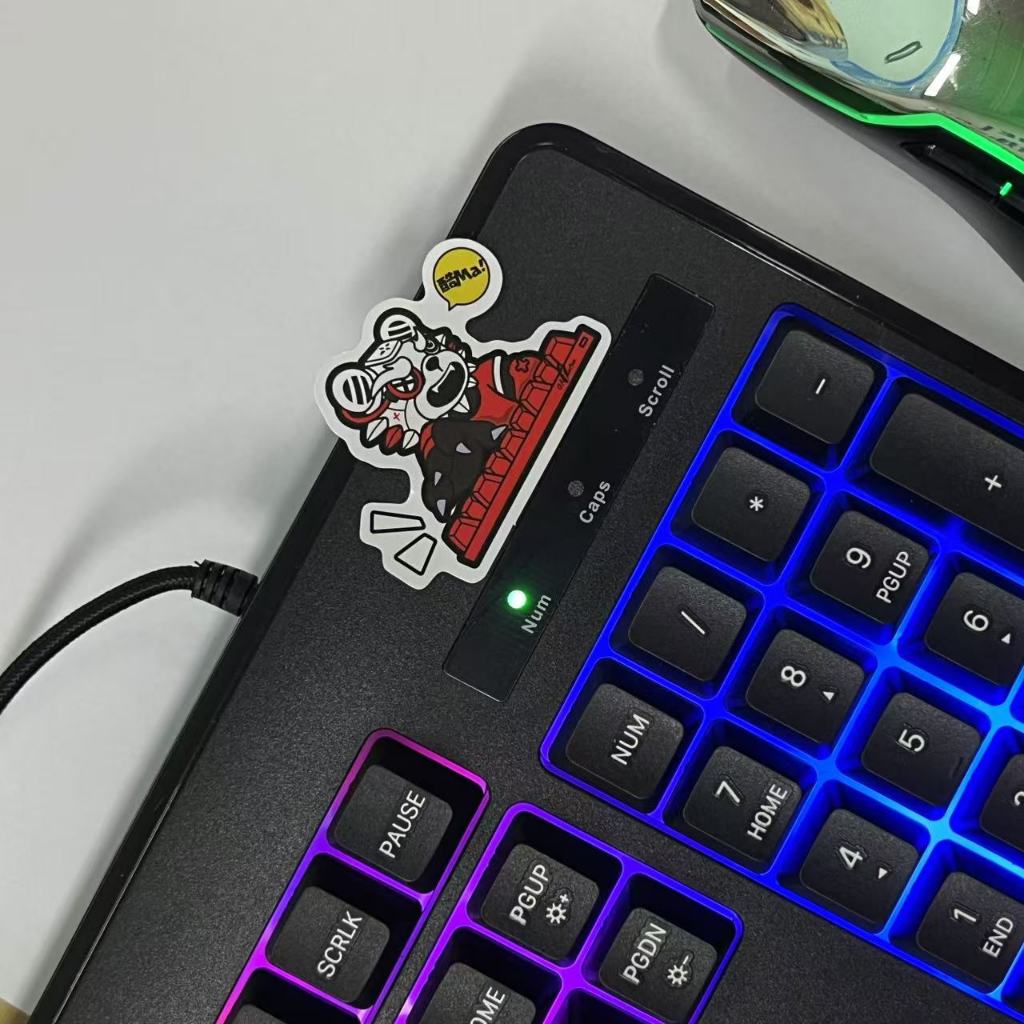 ONIKUMA Cute Cartoon Stickers Decorative Stationery - รูปที่ 5