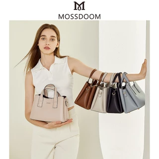 MOSSDOOM Doce Bag กระเป๋าแฟชั่นผู้หญิง หนังPUเกรดพรีเมี่ยม สายสามารถปรับระดับได้