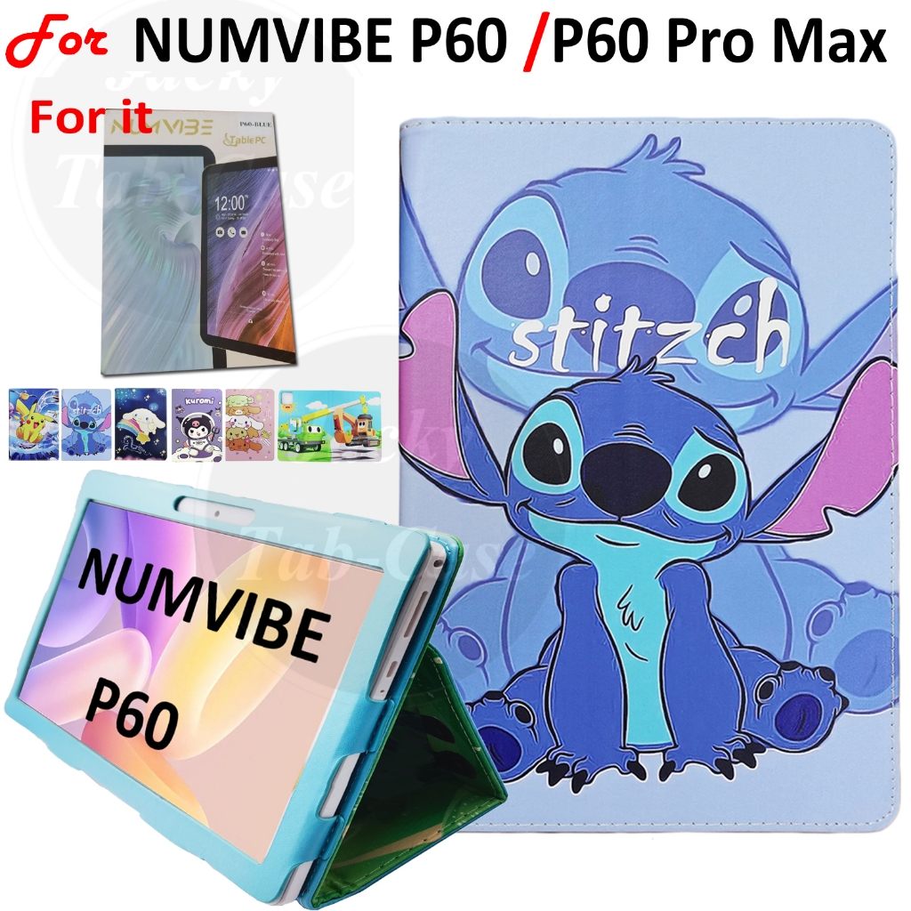 เคสแท็บเล็ตหนัง PU ฝาพับแม่เหล็ก พร้อมขาตั้ง สําหรับ NUMVIBE P60 Tablet PC 11 นิ้ว NUMVIBE P60 Pro M