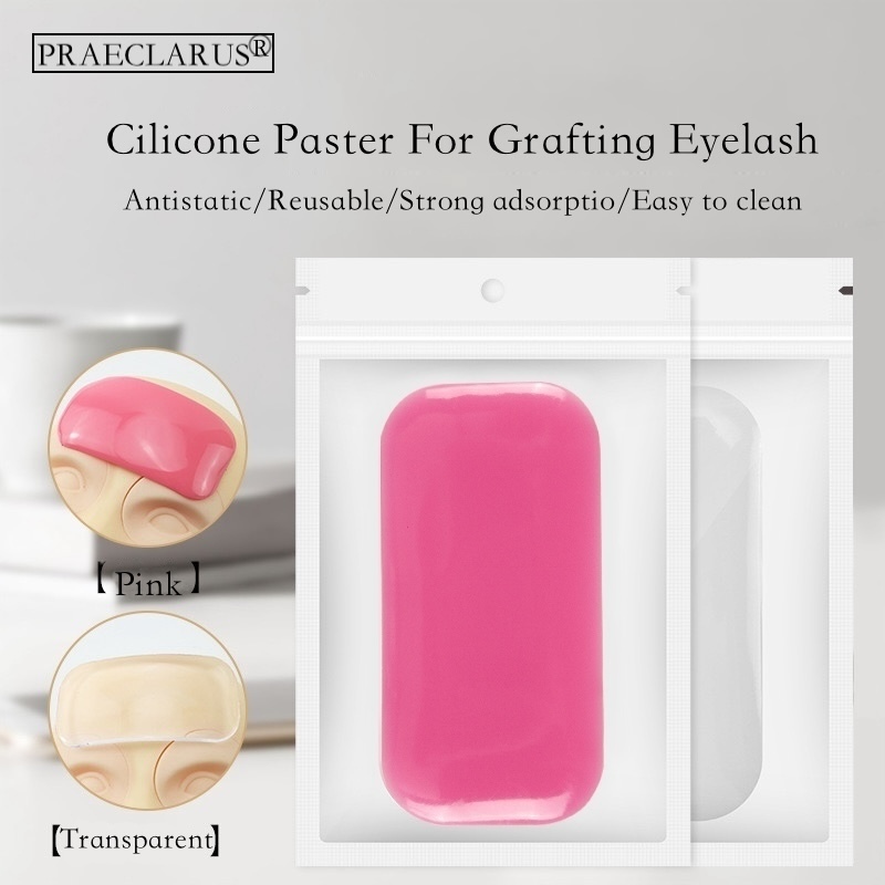 Paeclarus ซิลิโคน Paster สําหรับขนตาขยายซิลิโคนเครื่องมือ Grafting Eyelashes เครื่องมือซิลิคอน Pad Make Up เครื่องมือ