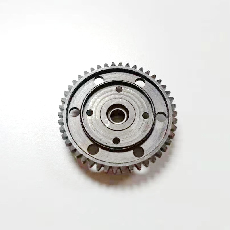 VRX 1/8 RC รถอะไหล่ 85208 ผงโลหะ Buggy Central Spur Gear 46T สําหรับ VRX 1/8 scale 4WD RC รถ RTR