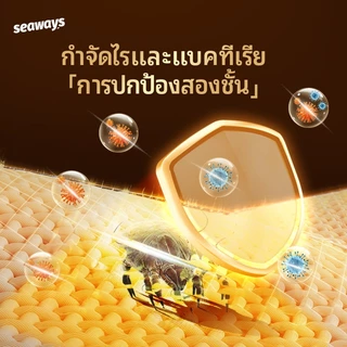 Seaways น้ำยาซักผ้า น้ำหอม (1กก.) กลิ่นโรงแรม สูตรจากพืช กลิ่นติดทน ฆ่าแบคทีเรีย