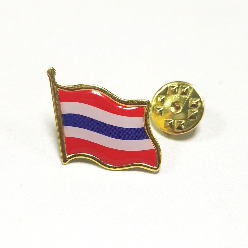 ประเทศไทยธงlapel Pinsจํานวนมาก-โลหะเข็มกลัดไทยป้ายของที่ระลึกสําหรับผู้ชายผู้หญิงเสื้อผ้ากระเป๋าหมวก