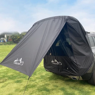 เต็นท์ท้ายรถบังแดดกันฝน Tailgate Shade กันสาดเต็นท์สําหรับ SUV Hatchback รถ Self-Driving Tour บาร์บีคิวกลางแจ้ง Camping