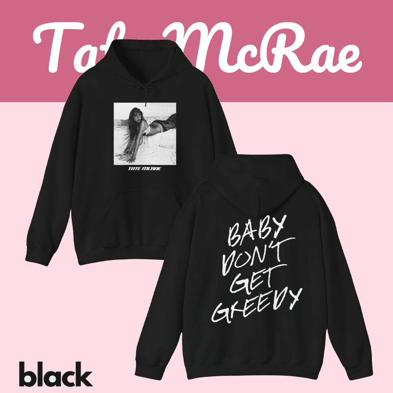 ใหม่ เสื้อฮู้ด " ❤Tate McRae "  | Tate McRae ผ้าCotton 100% Hoodie ใส่ได้ ทั้ง ชาย ใส่สบาย ไม่หด ไม่