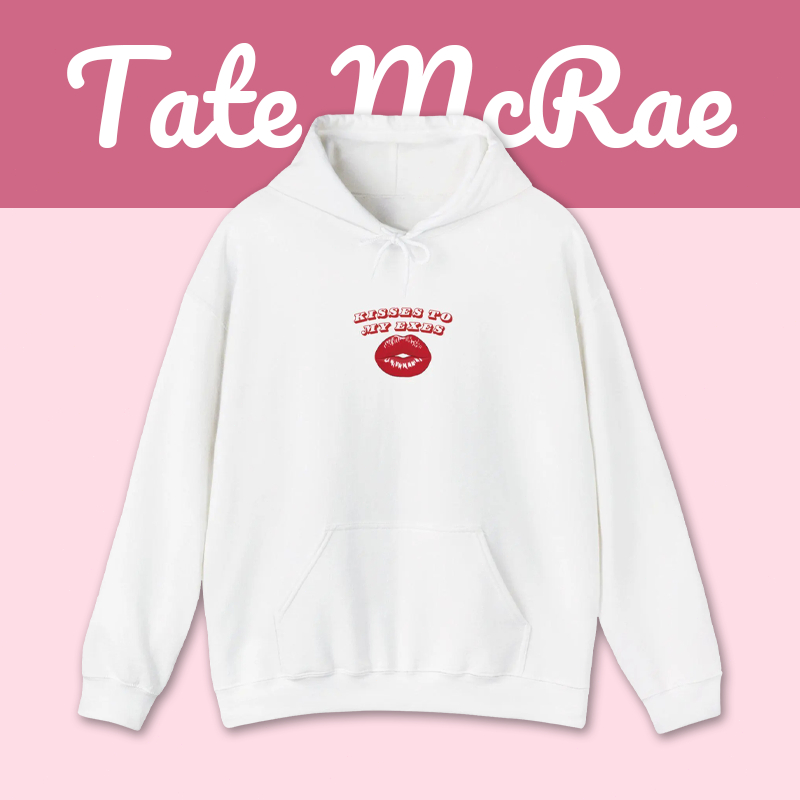 ใหม่ เสื้อฮู้ด " ❤Tate McRae "  | Tate McRae ผ้าCotton 100% Hoodie ใส่ได้ ทั้ง ชาย ใส่สบาย ไม่หด ไม่