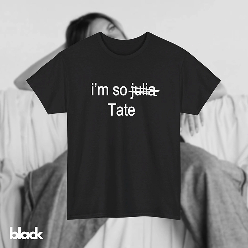 ใหม่ เสื้อ " ❤Tate McRae "  | Tate McRae ผ้าCotton 100% T-Shirt ใส่ได้ ทั้ง ชาย ใส่สบาย ไม่หด ไม่ย้